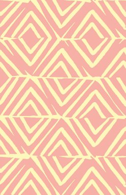 Halı ve banyo paspası Boho stili kabile tasarımı deseni.