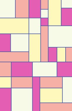 Halı ve banyo paspası Boho stili kabile tasarımı deseni.