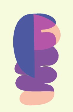 Halı ve banyo paspası Boho stili kabile tasarımı deseni.