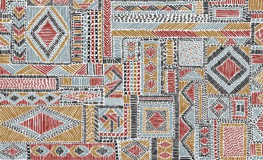 Halı banyosu ve Rug Boho tarzı etnik tasarım desenleri.