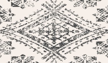 Halı banyosu ve Rug Boho tarzı etnik tasarım desenleri.