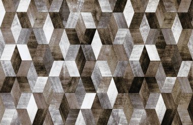 Halı banyosu ve Rug Boho tarzı etnik tasarım desenleri.