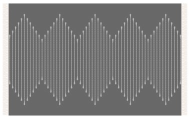 Halı banyosu ve Rug Boho tarzı etnik tasarım desenleri.