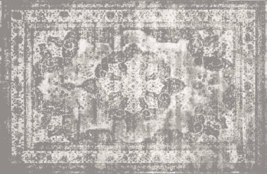 Halı banyosu ve Rug Boho tarzı etnik tasarım desenleri.