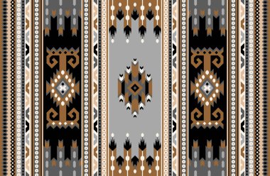 Halı banyosu ve Rug Boho tarzı etnik tasarım desenleri.