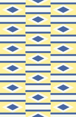 Halı banyosu ve Rug Boho tarzı etnik tasarım desenleri.