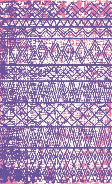 Halı banyosu ve Rug Boho tarzı etnik tasarım desenleri.