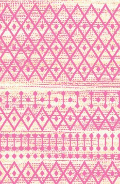 Halı banyosu ve Rug Boho tarzı etnik tasarım desenleri.