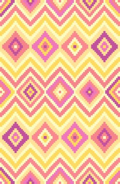 Halı banyosu ve Rug Boho tarzı etnik tasarım desenleri.