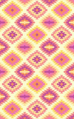 Halı banyosu ve Rug Boho tarzı etnik tasarım desenleri.