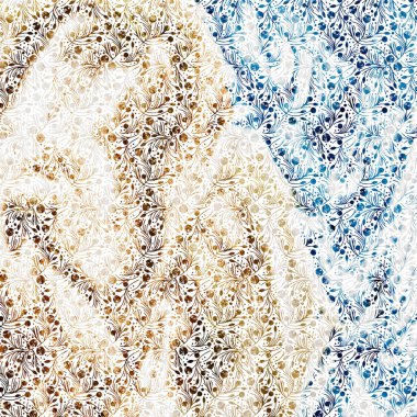 Sıkıntılı dokusu ve rengi olan geometrik tekrarlama deseni