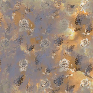 Sıkıntılı dokusu ve rengi olan geometrik tekrarlama deseni