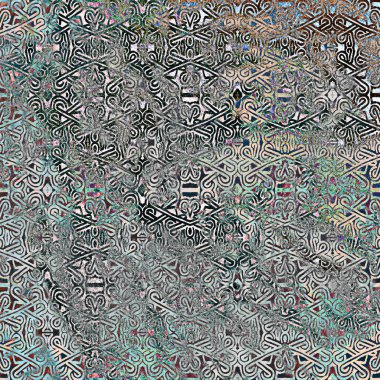 Sıkıntılı dokusu ve rengi olan geometrik tekrarlama deseni