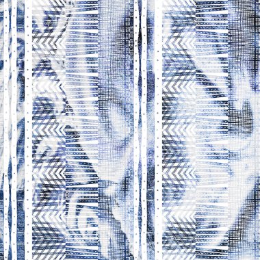 Sıkıntılı dokusu ve rengi olan geometrik tekrarlama deseni