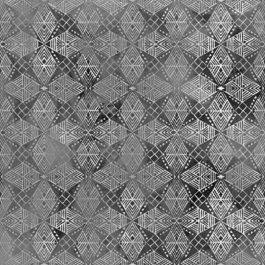 Sıkıntılı dokusu ve rengi olan geometrik tekrarlama deseni