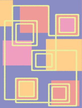 Halı banyosu ve Rug Boho tarzı etnik tasarım desenleri.