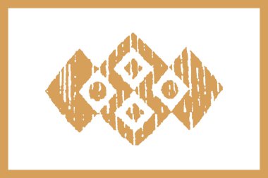 Halı banyosu ve Rug Boho tarzı etnik tasarım desenleri.