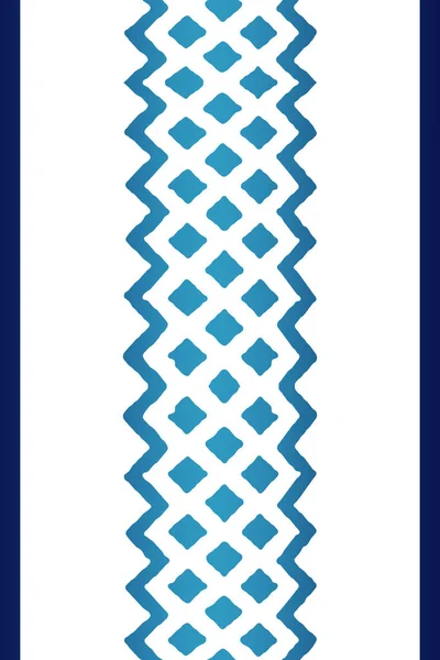 Carpet Bathmat Rug Boho Style Ethnic Design Pattern Distressed Texture — Stock Photo, Image