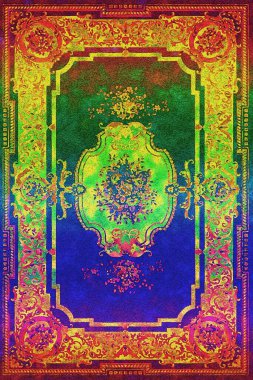 Halı banyosu ve Rug Boho tarzı etnik tasarım desenleri.