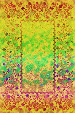 Halı banyosu ve Rug Boho tarzı etnik tasarım desenleri.