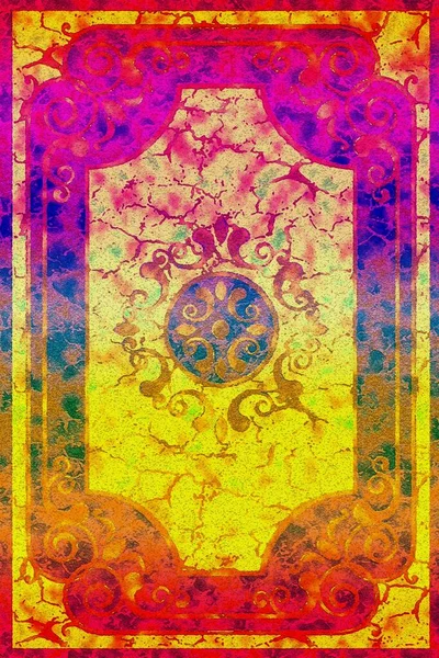 Halı banyosu ve Rug Boho tarzı etnik tasarım desenleri.