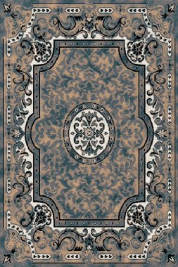 Halı banyosu ve Rug Boho tarzı etnik tasarım desenleri.