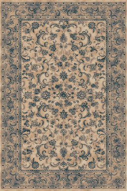 Halı banyosu ve Rug Boho tarzı etnik tasarım desenleri.