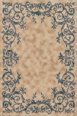 Halı banyosu ve Rug Boho tarzı etnik tasarım desenleri.