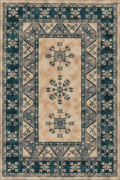 Halı banyosu ve Rug Boho tarzı etnik tasarım desenleri.