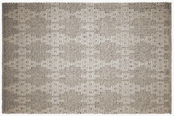 Carpet bathmat and Rug Boho Style ethnic design pattern with distressed woven texture and effect