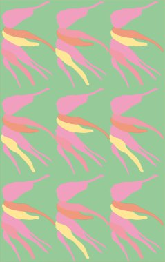 Banyo paspası ve halı tasarımları.