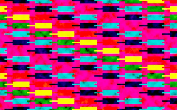 현대적 색깔로 무늬를 만들어 — 스톡 사진