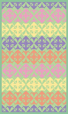 Halı ve Halılar desen ve modern renklerle dizayn edilir.