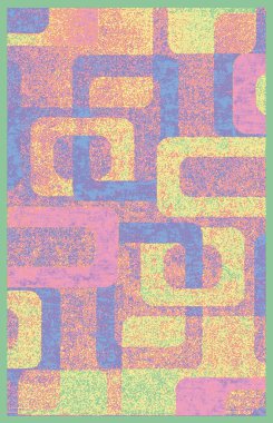 Halı ve Halılar desen ve modern renklerle dizayn edilir.