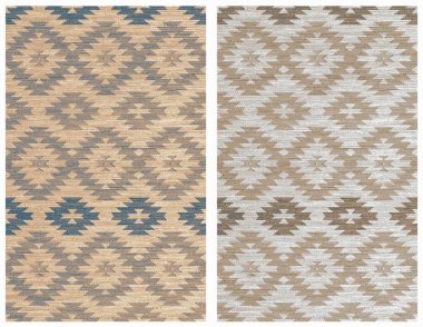 Halı ve Halılar desen ve modern renklerle dizayn edilir.