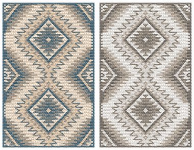 Halı ve Halılar desen ve modern renklerle dizayn edilir.