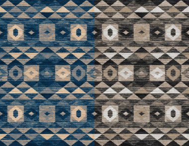 Halı ve Halılar desen ve modern renklerle dizayn edilir.