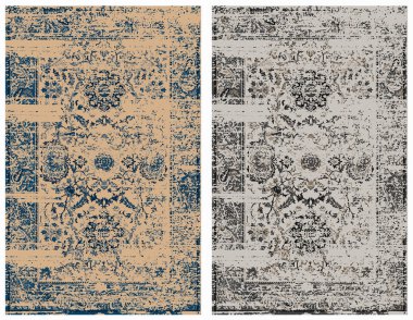 Halı ve Halılar desen ve modern renklerle dizayn edilir.