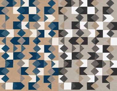 Halı ve Halılar desen ve modern renklerle dizayn edilir.