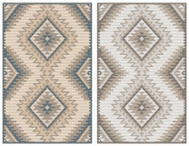 Halı ve Halılar desen ve modern renklerle dizayn edilir.