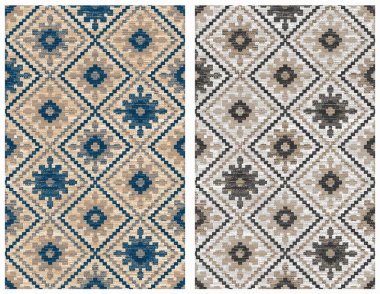 Halı ve Halılar desen ve modern renklerle dizayn edilir.