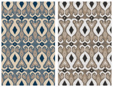 Halı ve Halılar desen ve modern renklerle dizayn edilir.