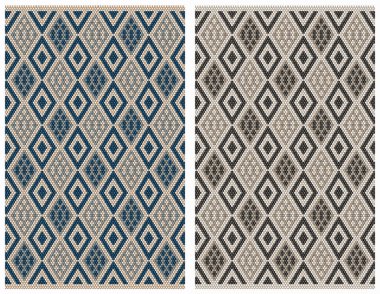 Halı ve Halılar desen ve modern renklerle dizayn edilir.