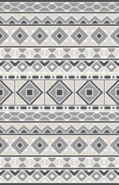 Halı banyosu ve Rug Boho tarzı, dokunmuş doku ve efektli etnik tasarım deseni.