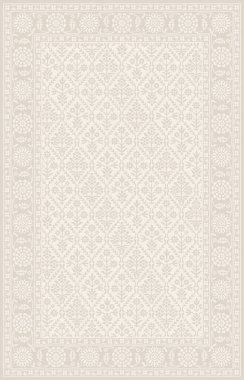 Halı banyosu ve Rug Boho tarzı, dokunmuş doku ve efektli etnik tasarım deseni.