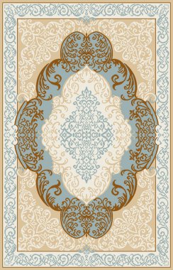 Halı banyosu ve Rug Boho tarzı, dokunmuş doku ve efektli etnik tasarım deseni.