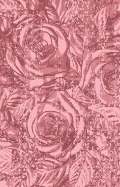 Halı banyosu ve Rug Boho tarzı, dokunmuş doku ve efektli etnik tasarım deseni.