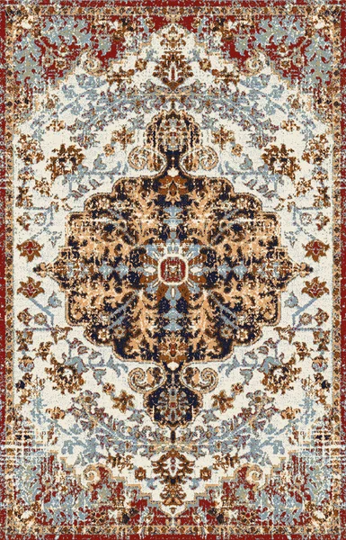 Halı banyosu ve Rug Boho tarzı, dokunmuş doku ve efektli etnik tasarım deseni.