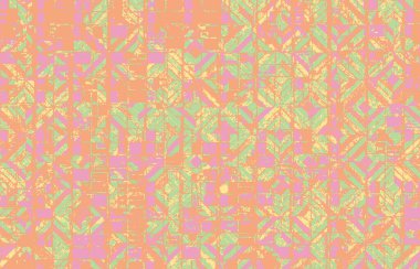 Halı banyosu ve Rug Boho tarzı, dokunmuş doku ve efektli etnik tasarım deseni.