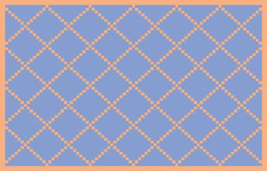 Halı banyosu ve Rug Boho tarzı, dokunmuş doku ve efektli etnik tasarım deseni.